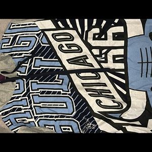 NBA brand Chicago Bulls Varsity Lightweight Hoodie